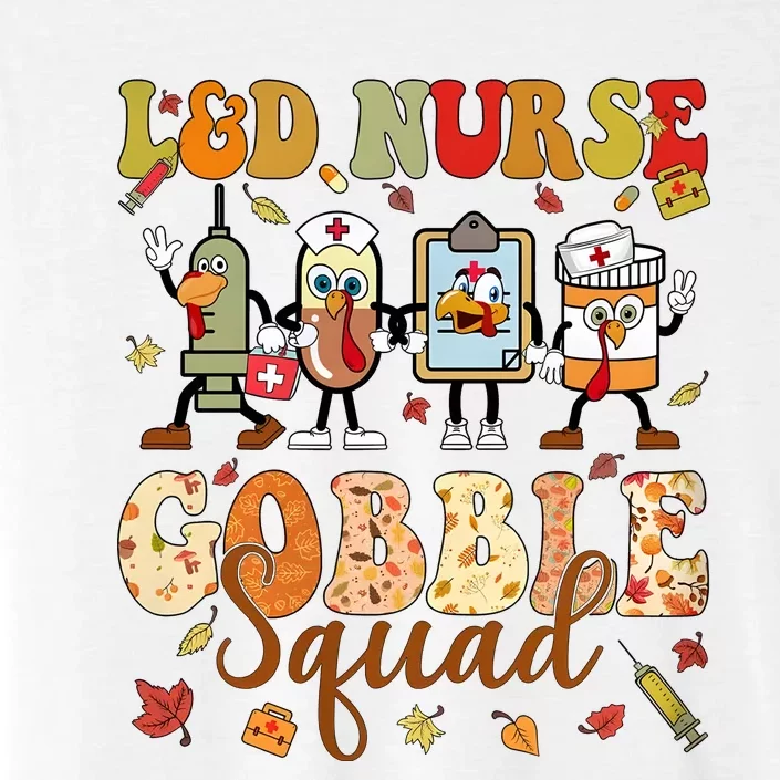 L&D Nurse Gobble Squad Thanksgiving ChromaSoft Performance T-Shirt