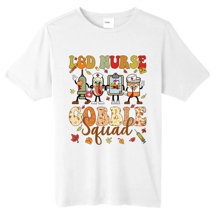 L&D Nurse Gobble Squad Thanksgiving ChromaSoft Performance T-Shirt