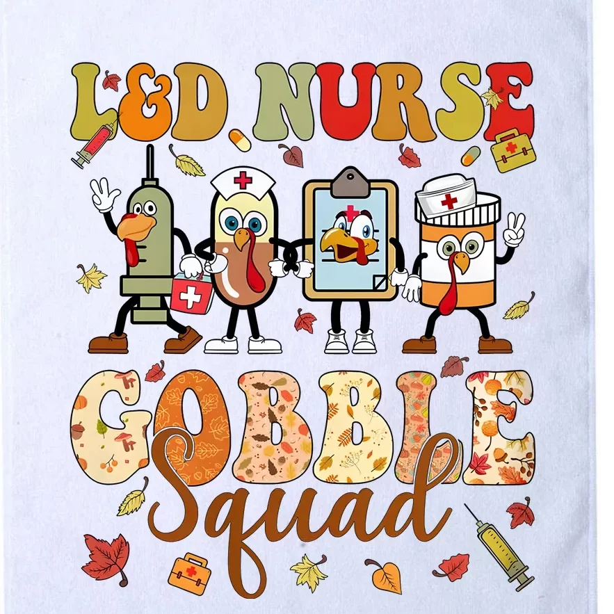 L&D Nurse Gobble Squad Thanksgiving Platinum Collection Golf Towel