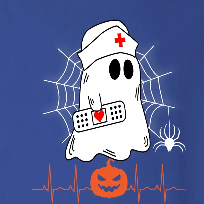 Love Nurse Halloween Pumpkin Fall Nurses Costume Gift Toddler Long Sleeve Shirt