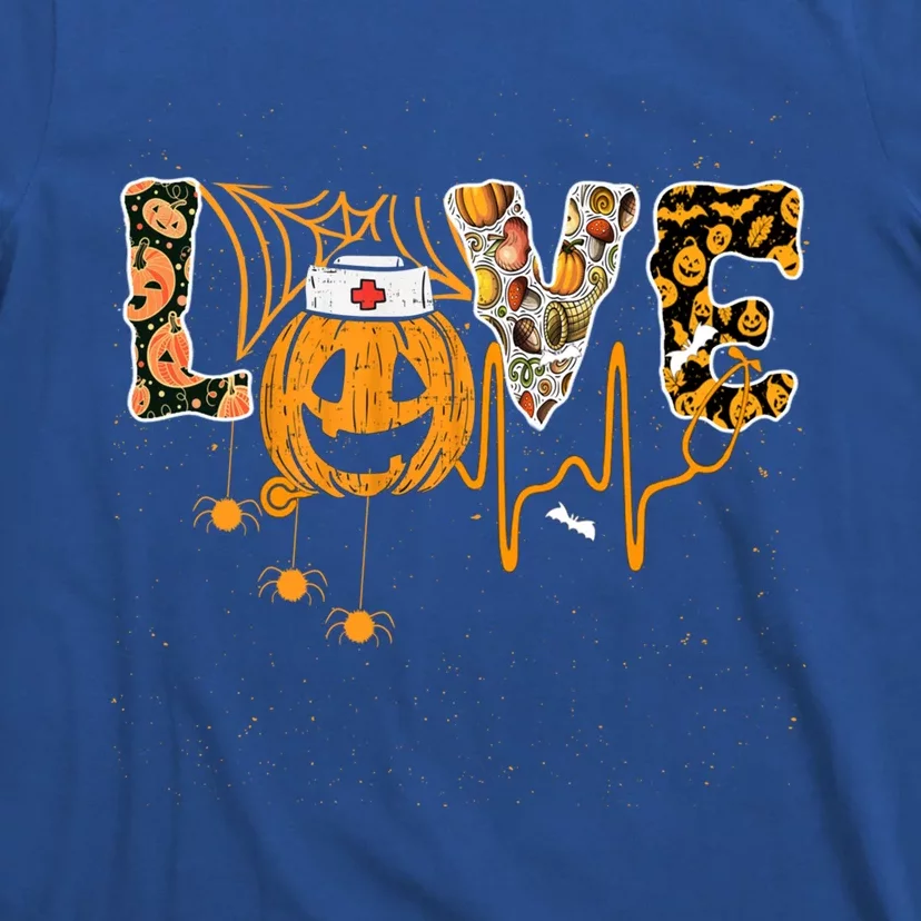 Love Nurse Halloween Gift T-Shirt