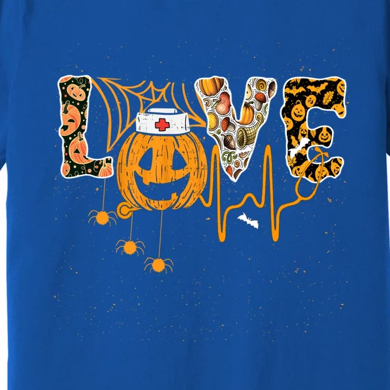 Love Nurse Halloween Gift Premium T-Shirt