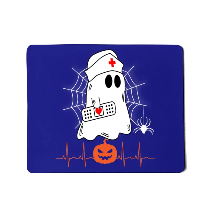 Love Nurse Halloween Pumpkin Fall Nurses Costume Great Gift Mousepad