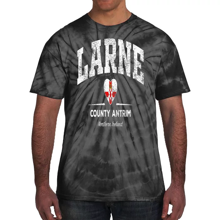 Larne Northern Ireland Tie-Dye T-Shirt