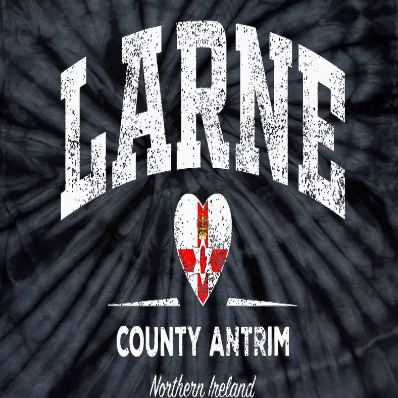 Larne Northern Ireland Tie-Dye T-Shirt