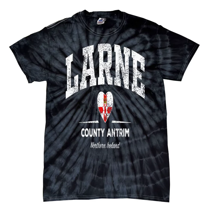 Larne Northern Ireland Tie-Dye T-Shirt