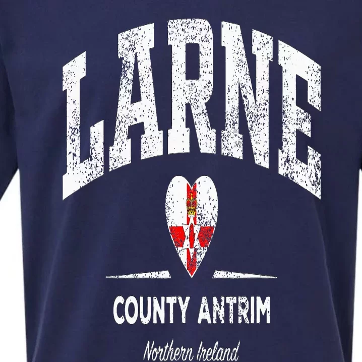 Larne Northern Ireland Sueded Cloud Jersey T-Shirt