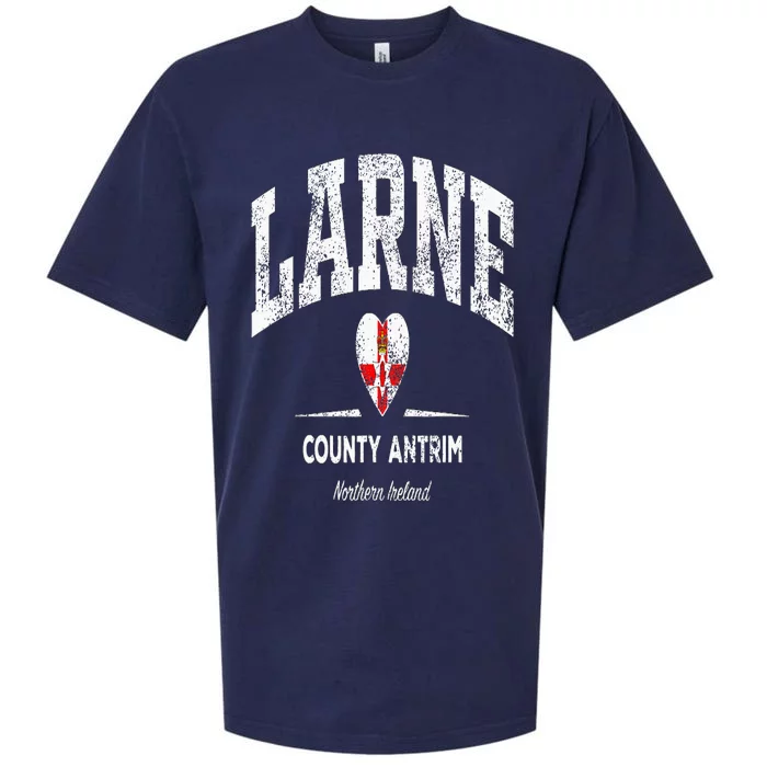 Larne Northern Ireland Sueded Cloud Jersey T-Shirt