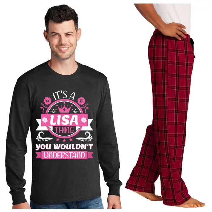 Lisa Name It's a Lisa Thing You Wouldn't Understand Long Sleeve Pajama Set