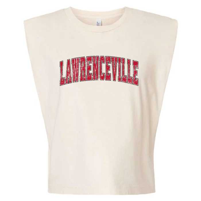 Lawrenceville New Jersey Nj Vintage Athletic Sports Garment-Dyed Women's Muscle Tee