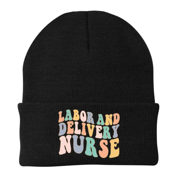 L&D Nurse Labor And Delivery Nursing Nurse Week Knit Cap Winter Beanie