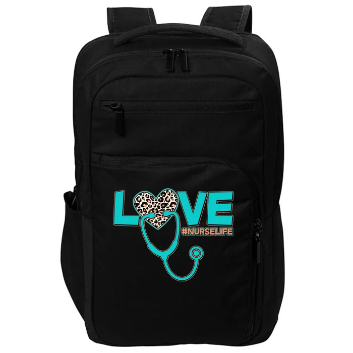 Love #Nurse Life Impact Tech Backpack