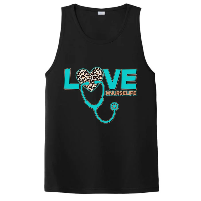 Love #Nurse Life Performance Tank