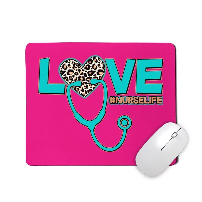 Love #Nurse Life Mousepad