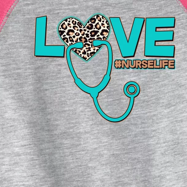 Love #Nurse Life Toddler Fine Jersey T-Shirt