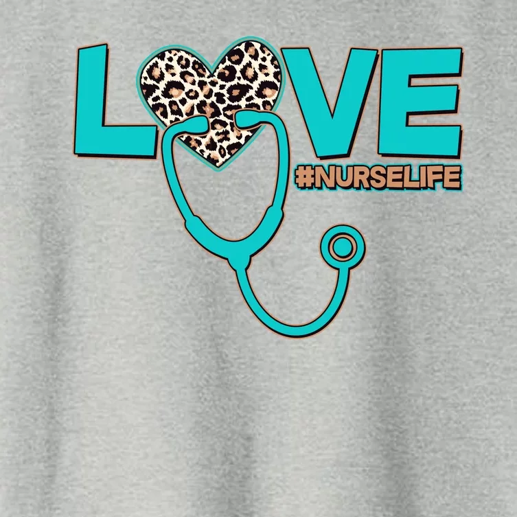 Love #Nurse Life Women's Crop Top Tee