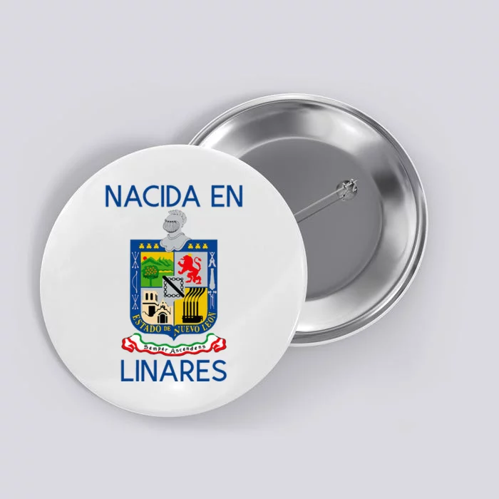 Linares Nuevo Leon Estado De Mexico Escudo Eagle Aguila Button