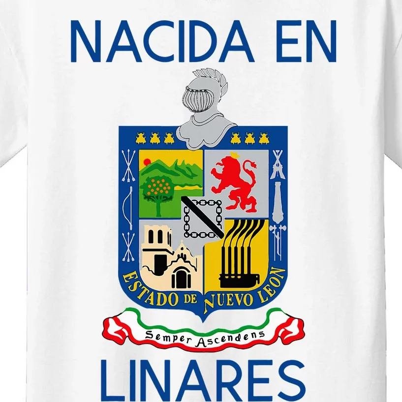 Linares Nuevo Leon Estado De Mexico Escudo Eagle Aguila Kids T-Shirt