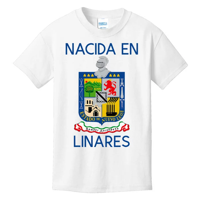 Linares Nuevo Leon Estado De Mexico Escudo Eagle Aguila Kids T-Shirt