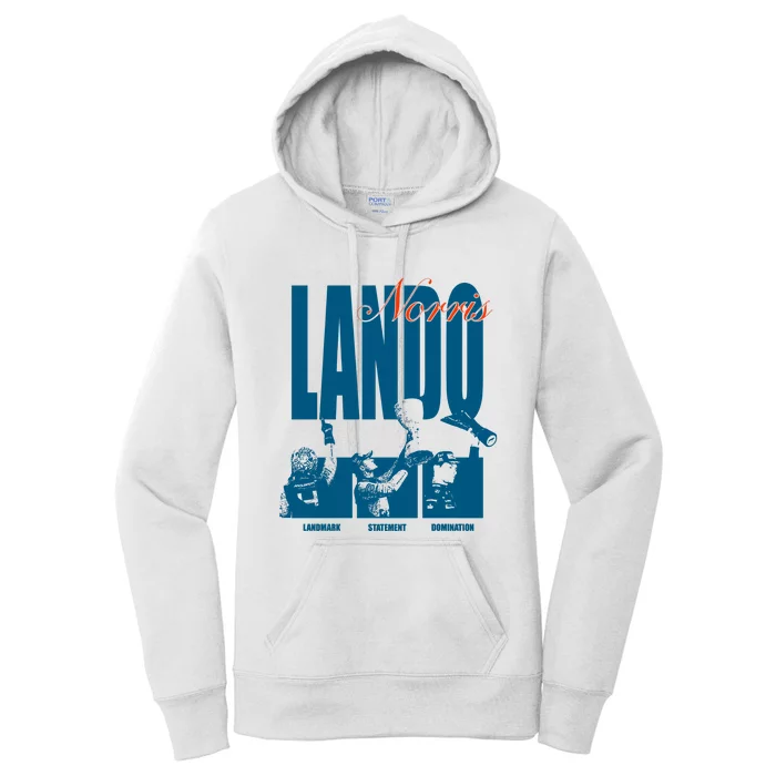 Lando Norris Landmark Statement Domination Women's Pullover Hoodie