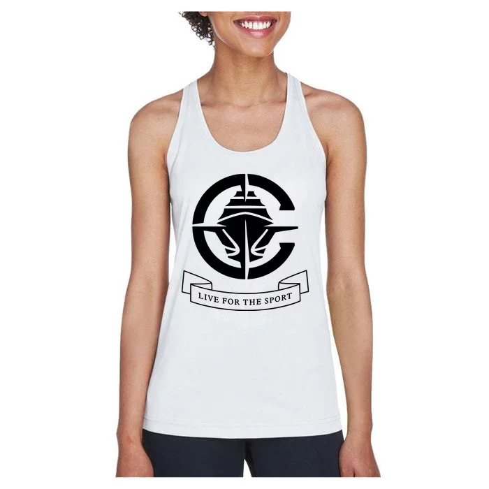 Lac New Logo Live For The Sport Women's Racerback Tank