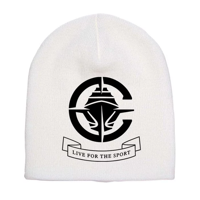 Lac New Logo Live For The Sport Short Acrylic Beanie