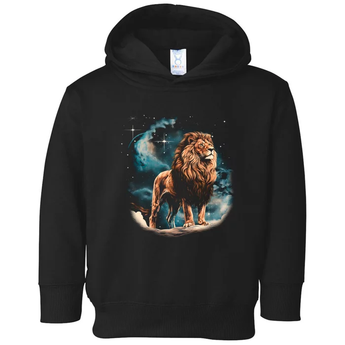 Lion Night Toddler Hoodie