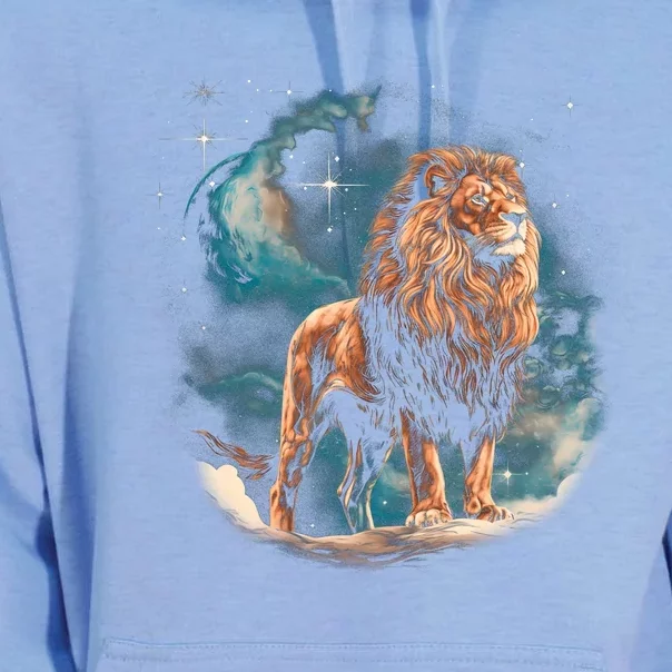 Lion Night Unisex Surf Hoodie