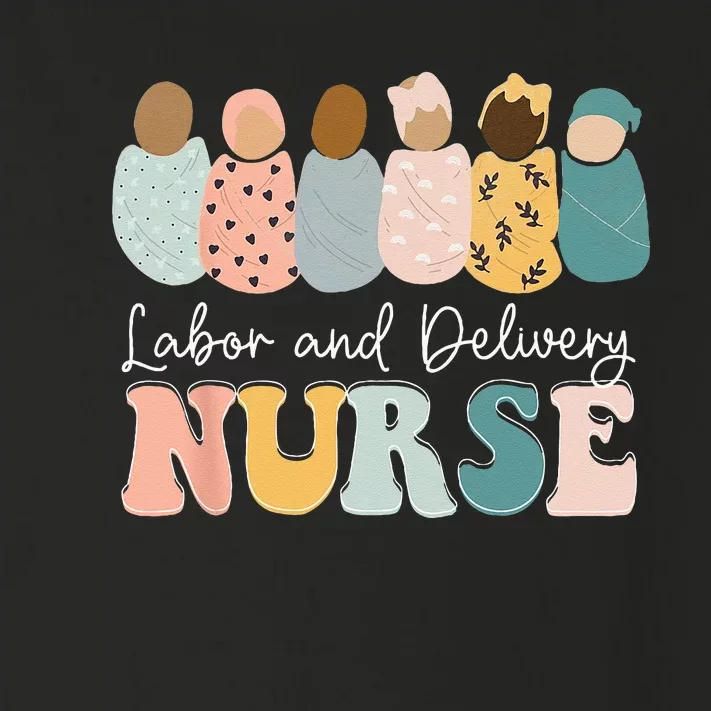 L&D Nurse Labor And Delivery Nursing Nurse Week Toddler Long Sleeve Shirt