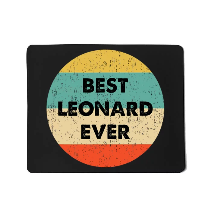 Leonard Name Mousepad