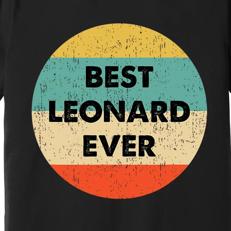 Leonard Name Premium T-Shirt