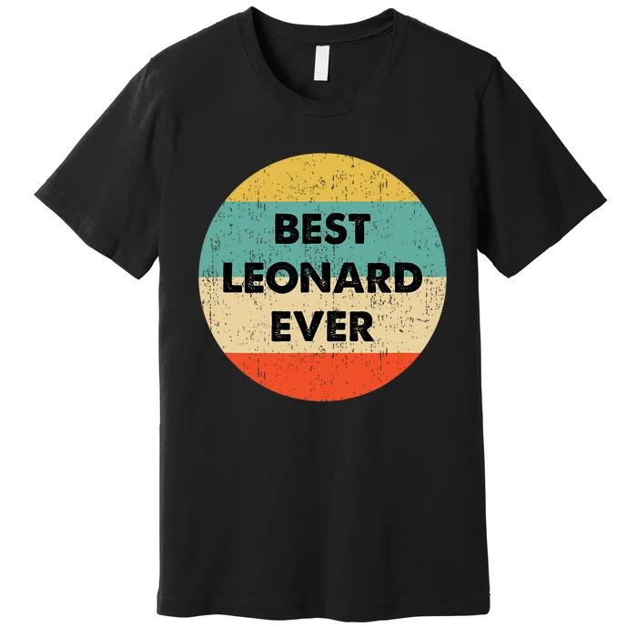 Leonard Name Premium T-Shirt