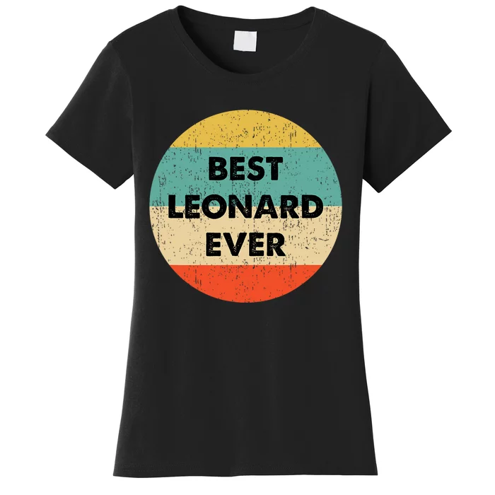 Leonard Name Women's T-Shirt