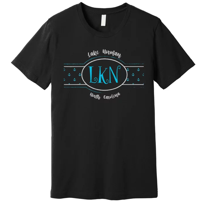 Lake Norman Lkn North Carolina Gift For Her Premium T-Shirt