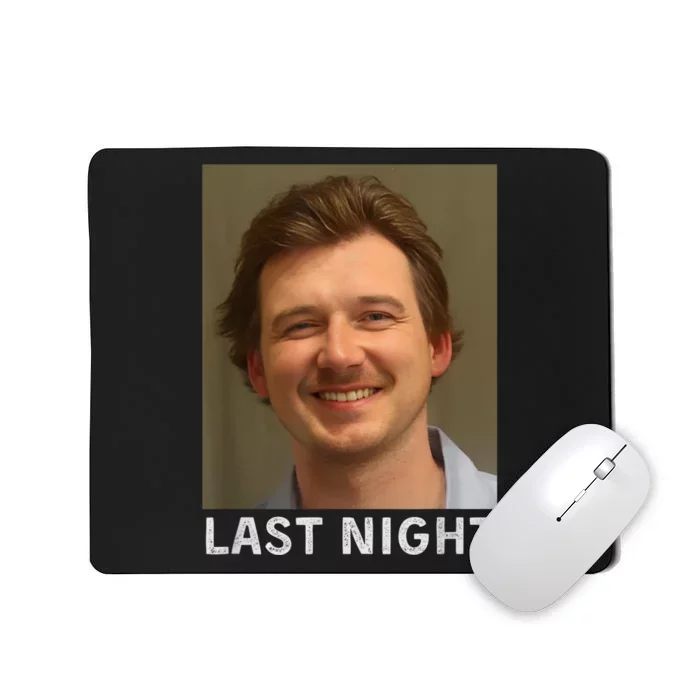 Last Night Mugshot Of Morgan Trending Mug Shot April 2024 Mousepad