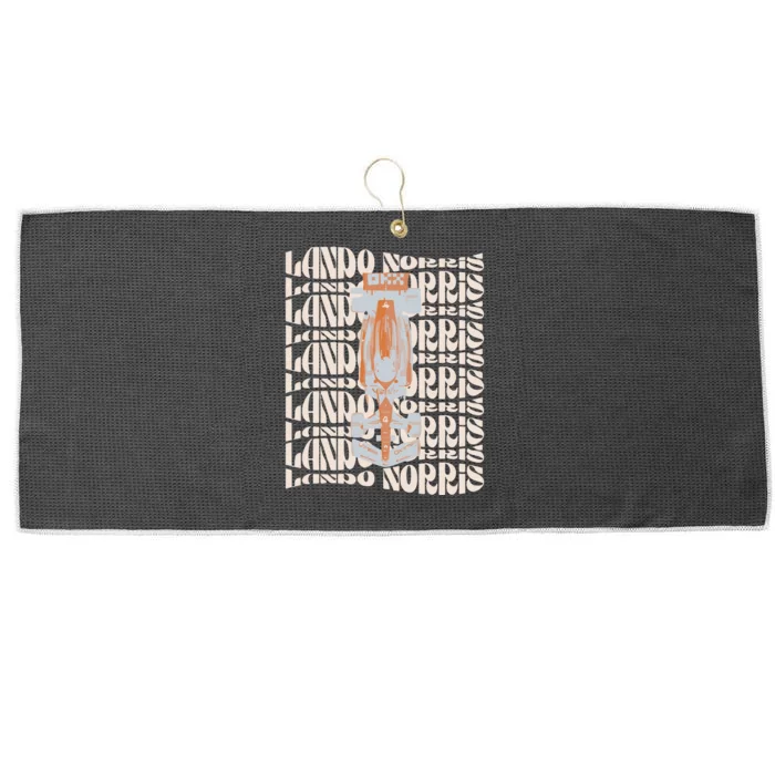 LANDO NORRIS McLaren Racing F1 Gear Large Microfiber Waffle Golf Towel