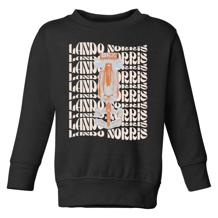 LANDO NORRIS McLaren Racing F1 Gear Toddler Sweatshirt