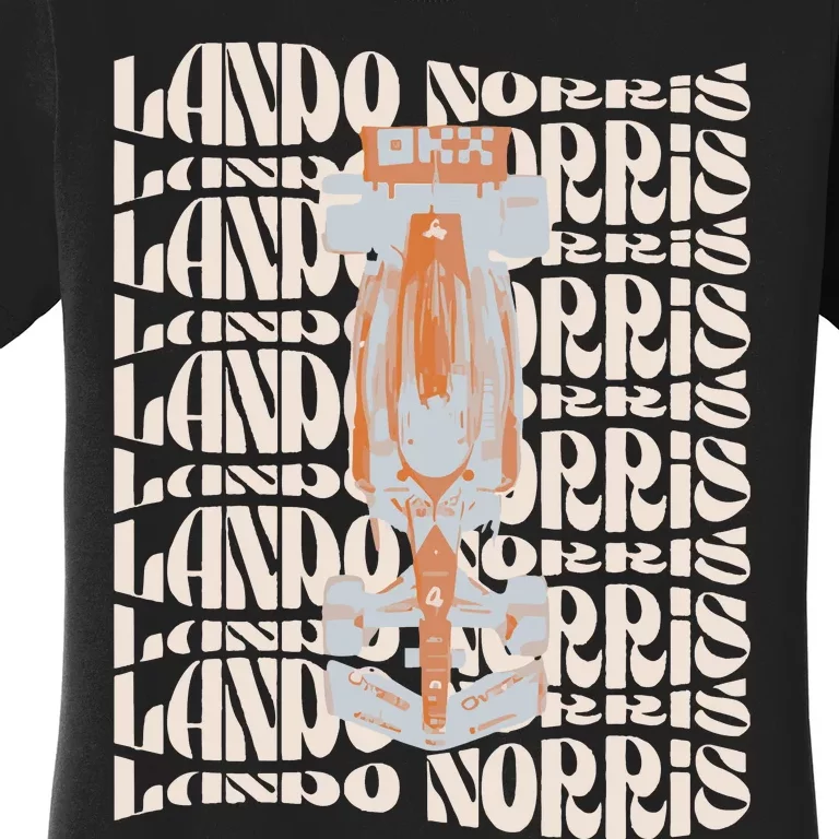 LANDO NORRIS McLaren Racing F1 Gear Women's T-Shirt