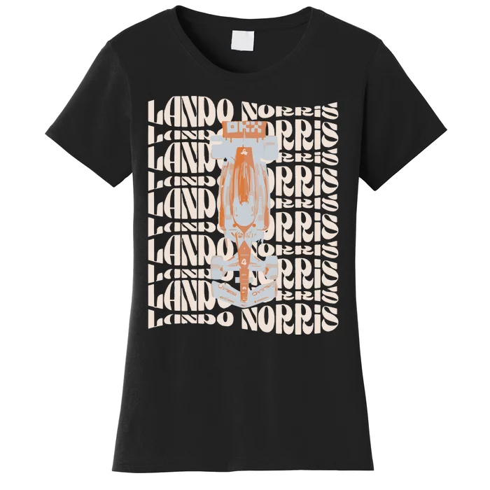 LANDO NORRIS McLaren Racing F1 Gear Women's T-Shirt