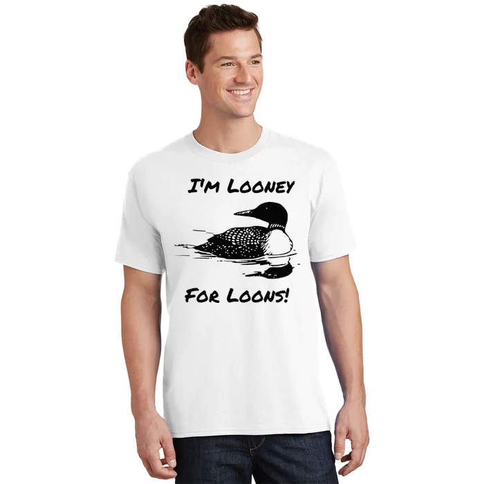 Loon North Minnesota Wisconsin Funny T-Shirt