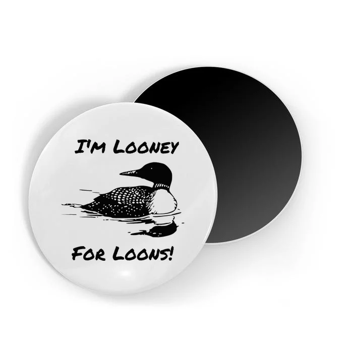 Loon North Minnesota Wisconsin Funny Magnet