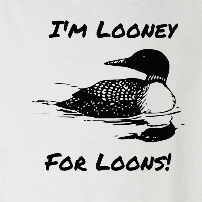 Loon North Minnesota Wisconsin Funny Toddler Long Sleeve Shirt