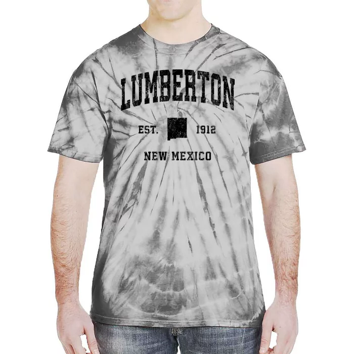 Lumberton New Mexico Nm Vintage Athletic Sports Tie-Dye T-Shirt