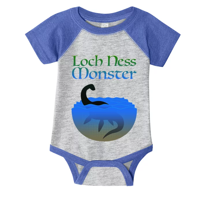 Loch Ness Monster Cryptid Legend Infant Baby Jersey Bodysuit