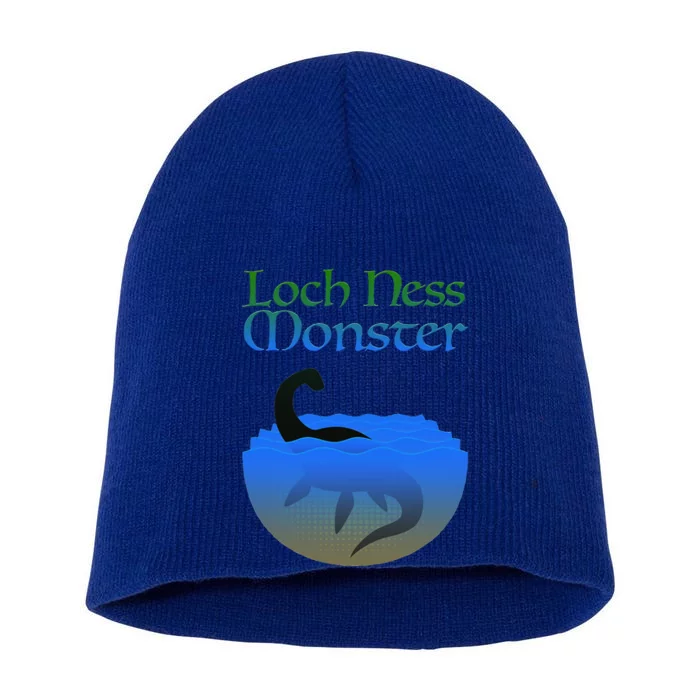 Loch Ness Monster Cryptid Legend Short Acrylic Beanie