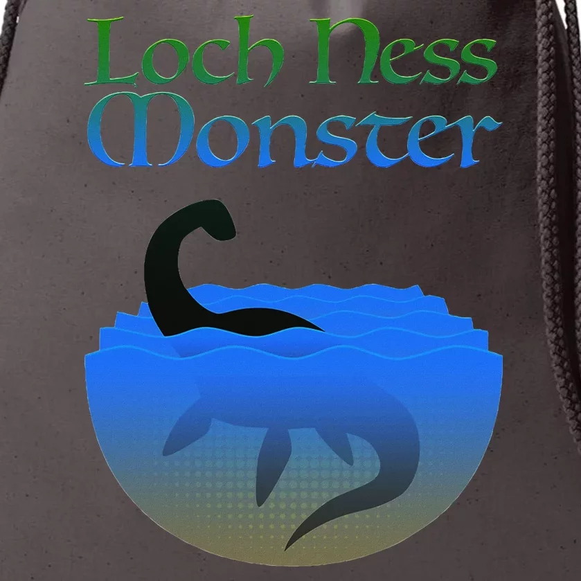 Loch Ness Monster Cryptid Legend Drawstring Bag