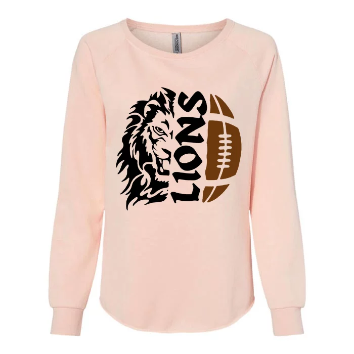 Lions Nfc North Champion Womens California Wash Sweatshirt