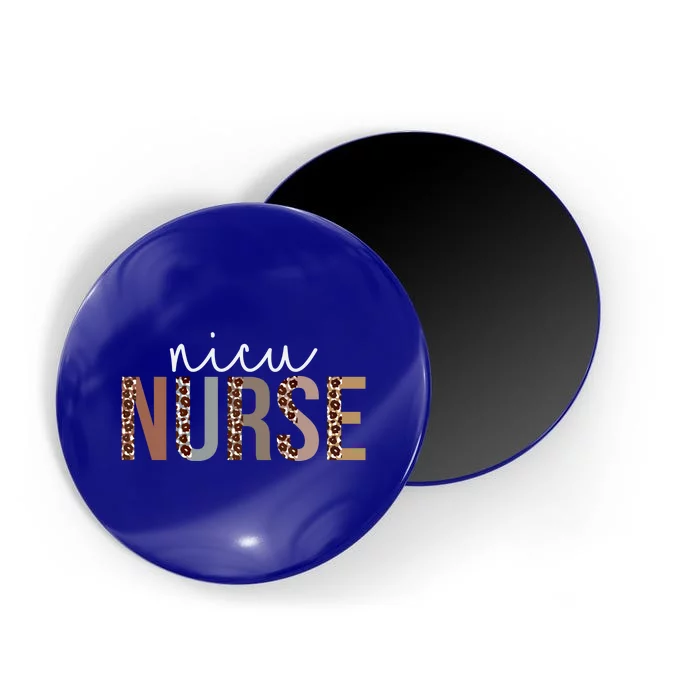 Leopard Nicu Nurse Appreciation Healthcare Workers Gift Magnet