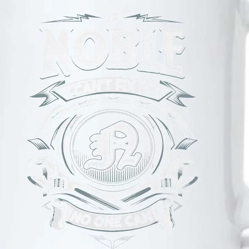 Last Name Noble If Noble CanT Fix It Black Color Changing Mug