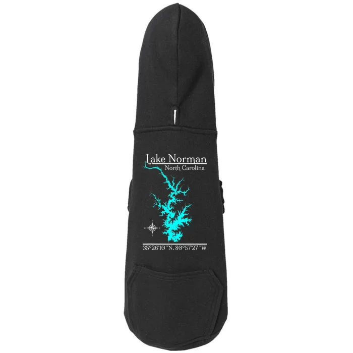 Lake Norman North Carolina Doggie 3-End Fleece Hoodie